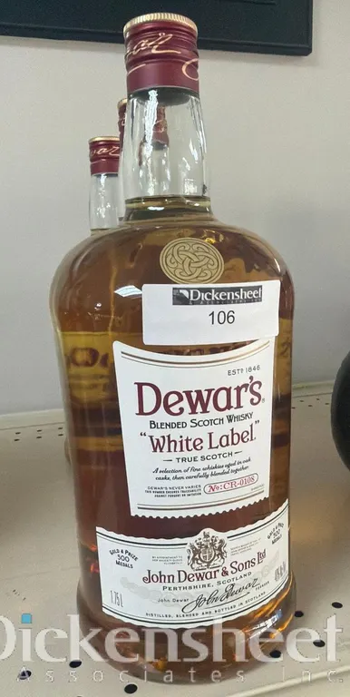 (3) DEWARS WHITE LABEL SCOTCH WHISKEY