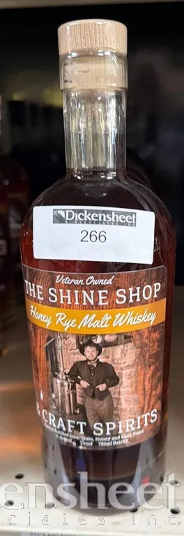 (5) THE SHINE SHOP RYE WHISKY