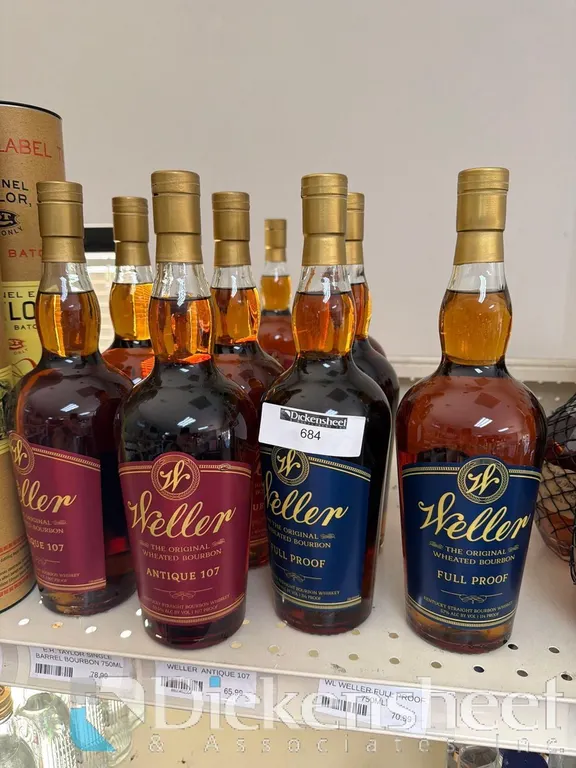 (10) WELLER BOURBON