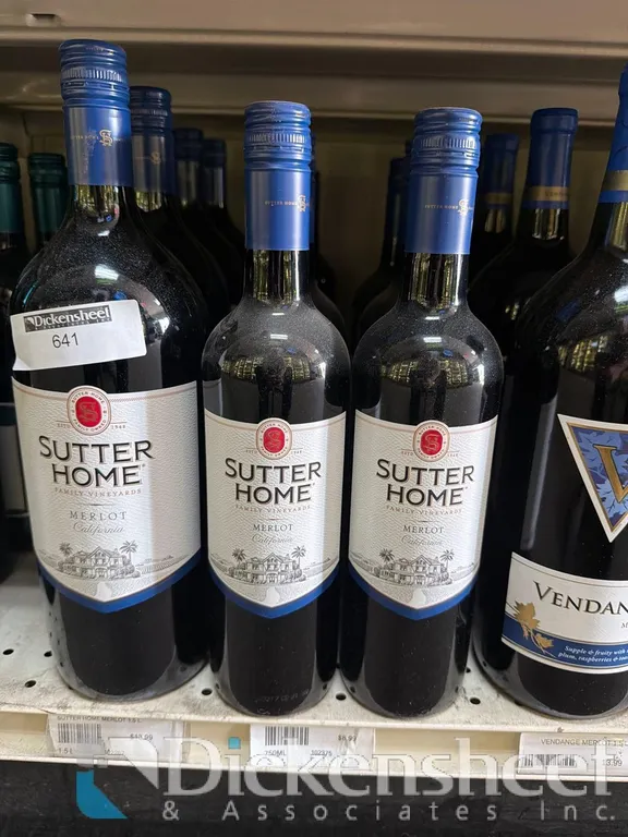 (8) SUTTER HOME MERLOT
