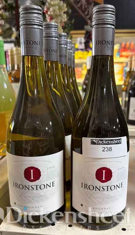 (10) 2020 IRONSTONE CHARDONNAY