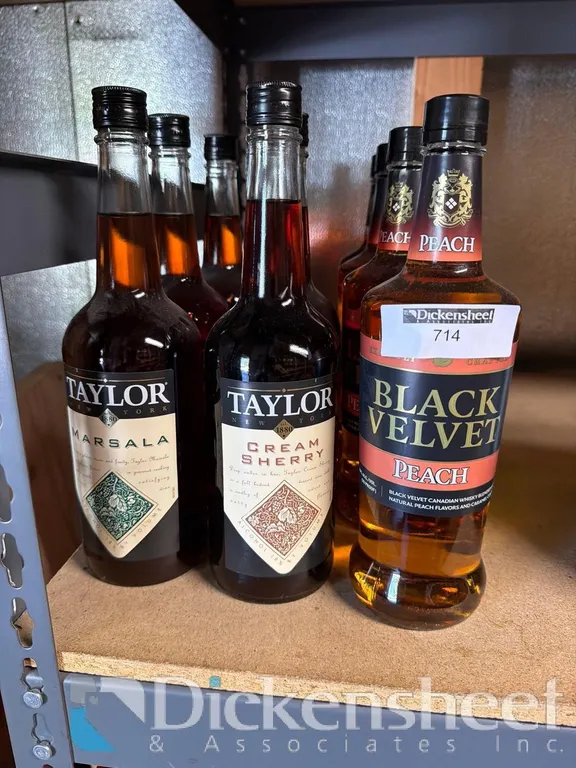 (14) FLAVORED WHISKEY & SHERRY