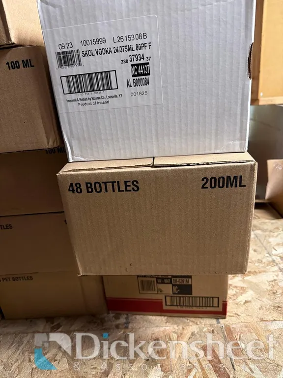 (3) CASES OF ALCOHOL