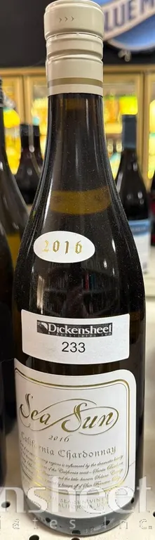 (5) 2016 SEA SUN CHARDONNAY