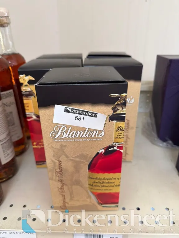 (5) BLANTONS BOURBON