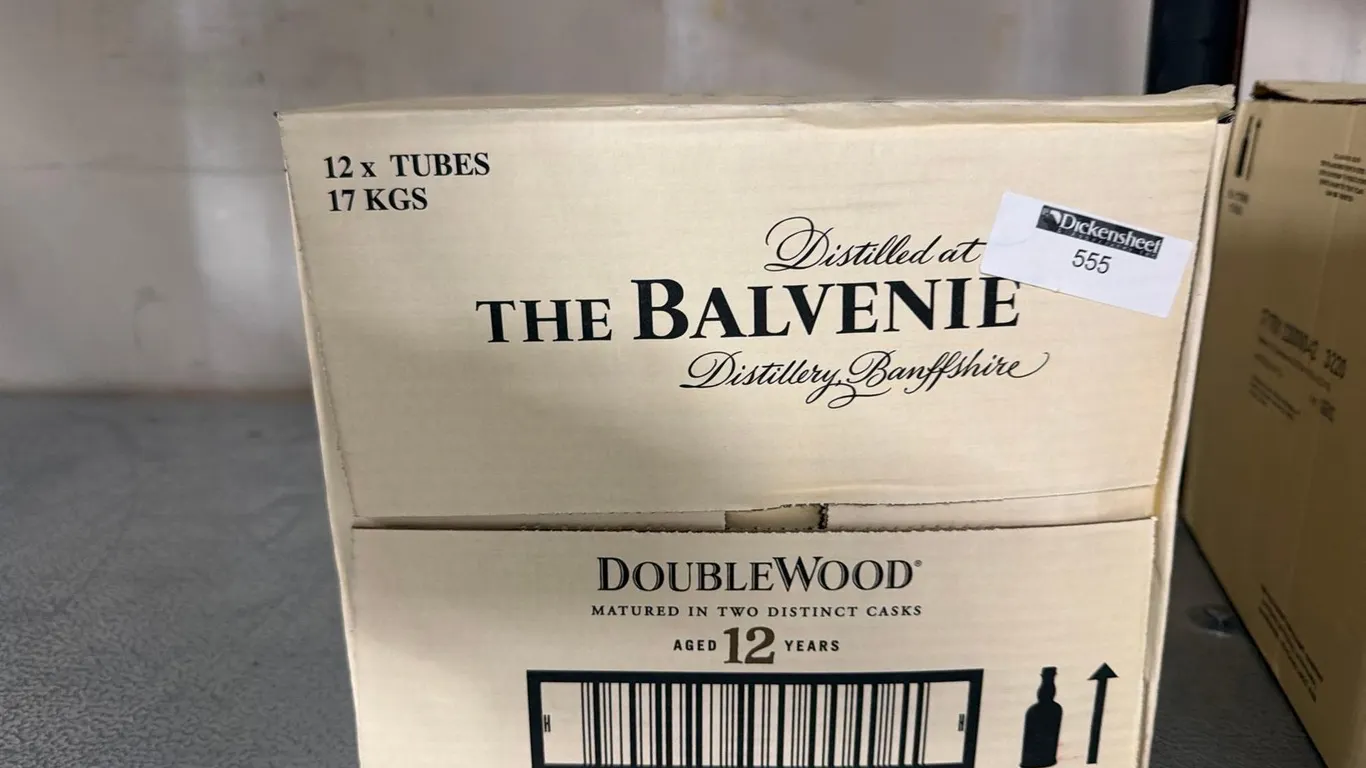 (1) CASE THE BALVENIE 12 YEAR WHISKY