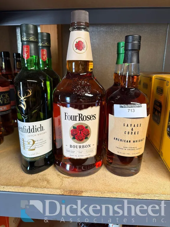 (5) BOTTLES MIXED WHISKEY