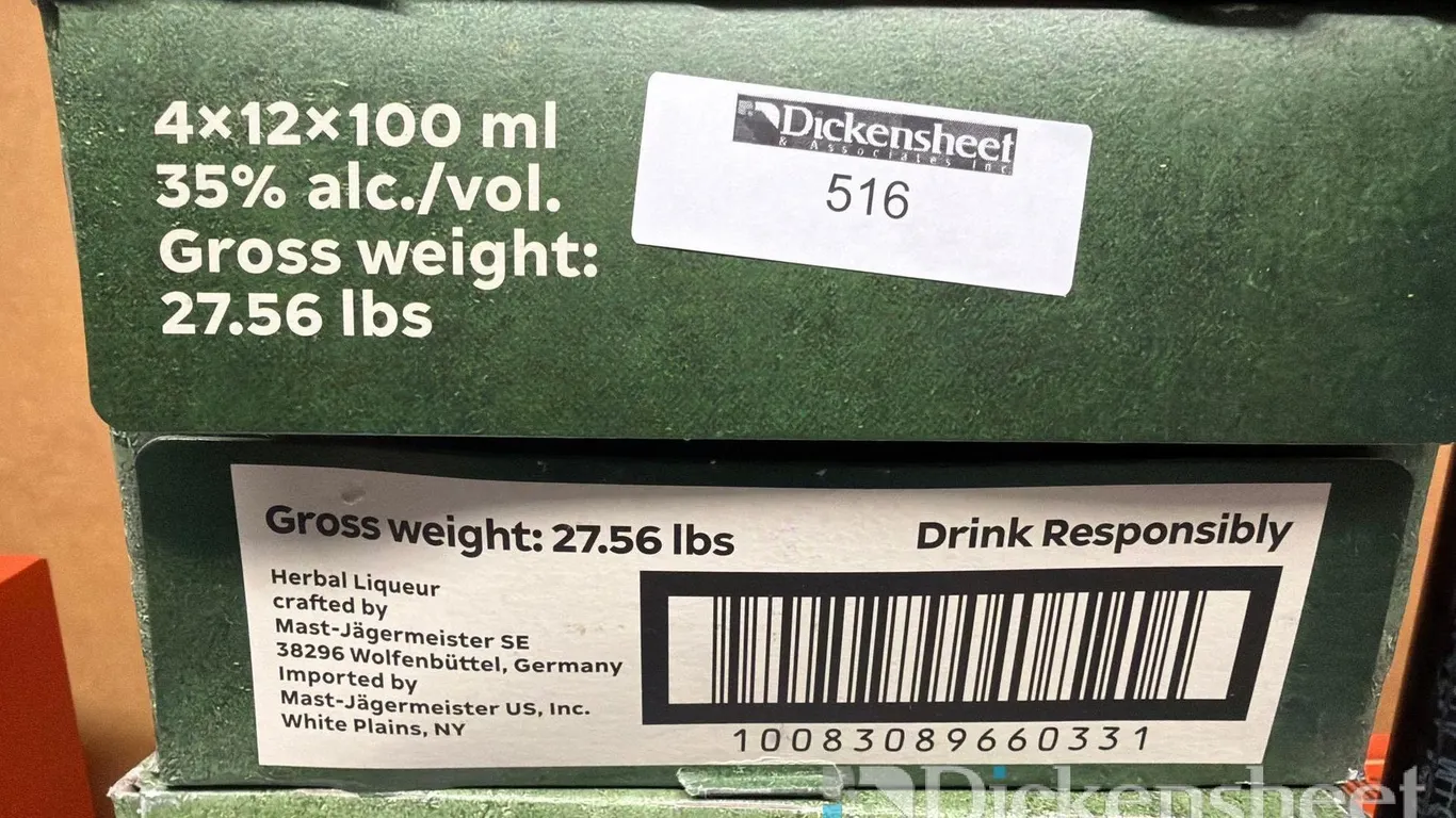(1) CASE JAGERMEISTER