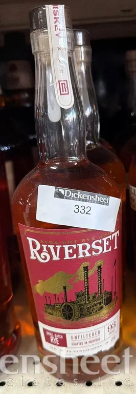 (4) RIVERSET RYE WHISKEY