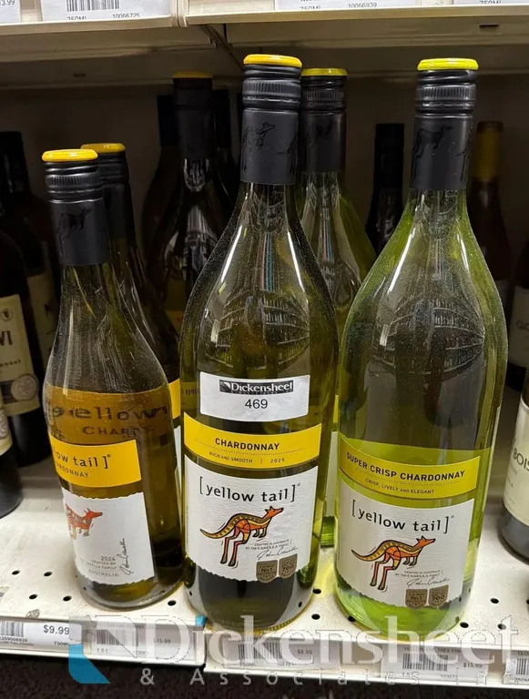 (8) YELLOW TAIL CHARDONNAY