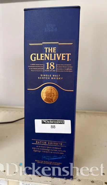 THE GLENLIVET 18 YEAR WHISKY