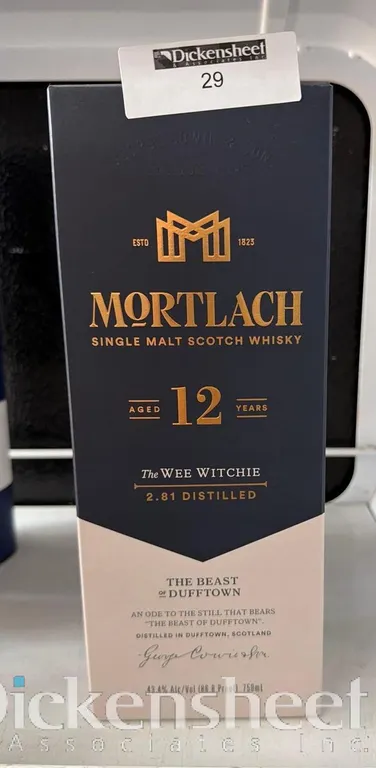 MORTLACH 12 YEAR SCOTCH WHISKY