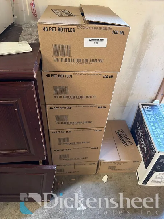 (7) CASES EPIC CLASSIC VODKA