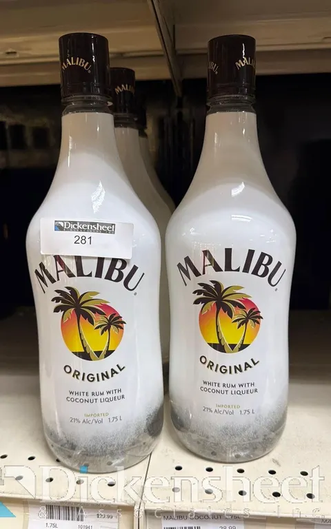 (6) MALIBU ORIGINAL RUM