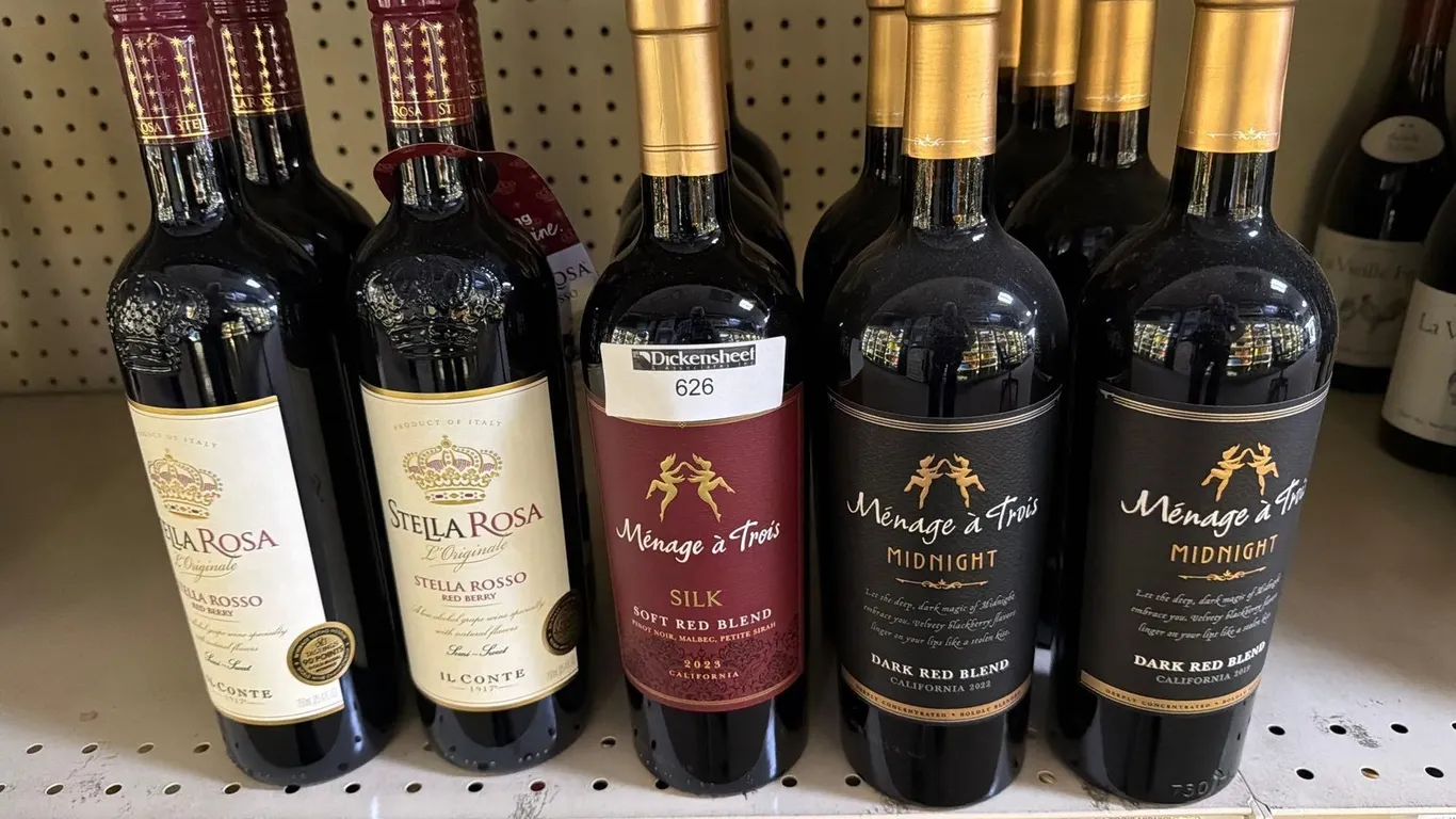 (14) MIXED RED WINE