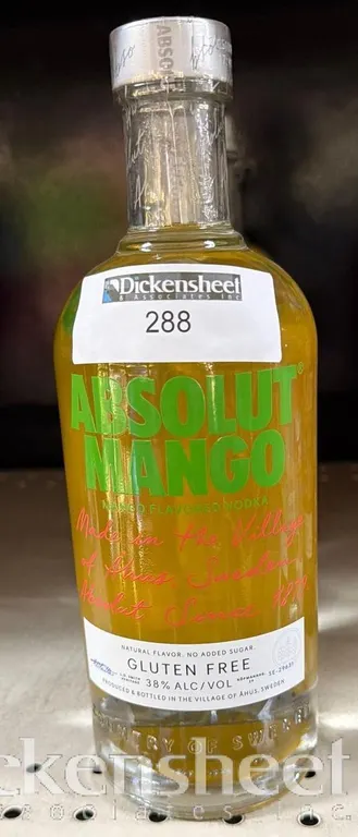 (5) ABSOLUTE MANGO VODKA