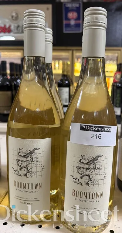 (4) 2021 BOOMTOWN PINOT GRIS