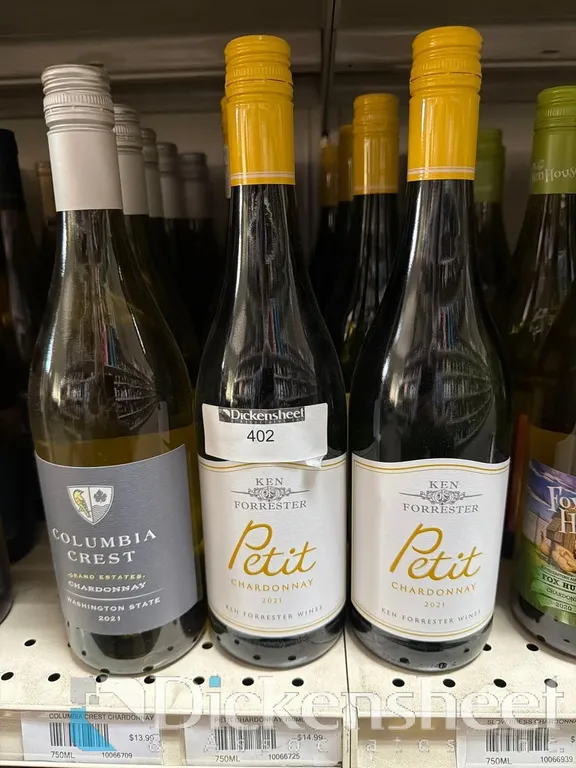 (15) PETIT & COLUMBIA CREST CHARDONNAY