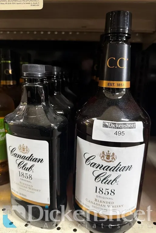 (10) CANADIAN CLUB 1858 WHISKEY