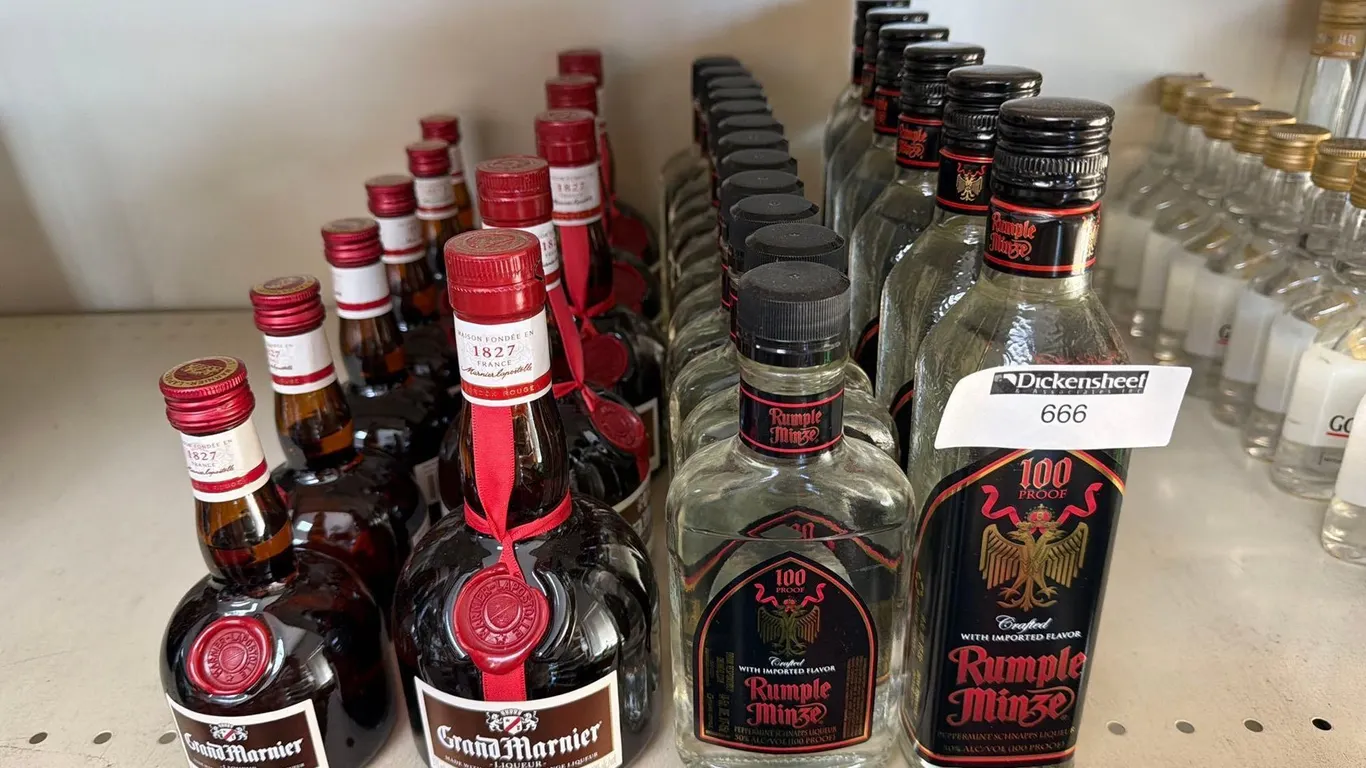 GRAND MARNIER & RUMPLE MINZE LIQUEUR