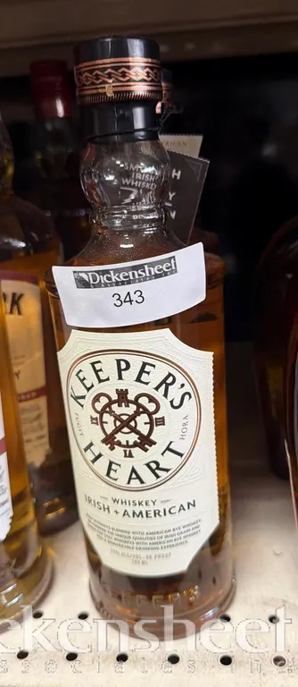 (4) KEEPERS HEART IRISH WHISKEY