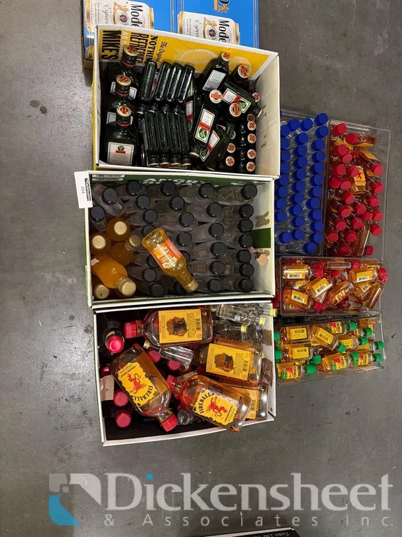 ASSORTED ALCOHOL