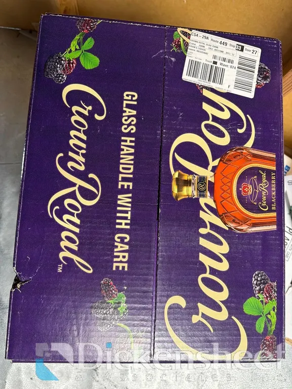(1) CASE CROWN ROYAL