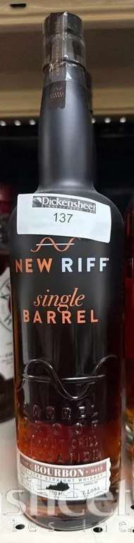 (3) NEW RIFF SINGLE BARREL WHISKEY