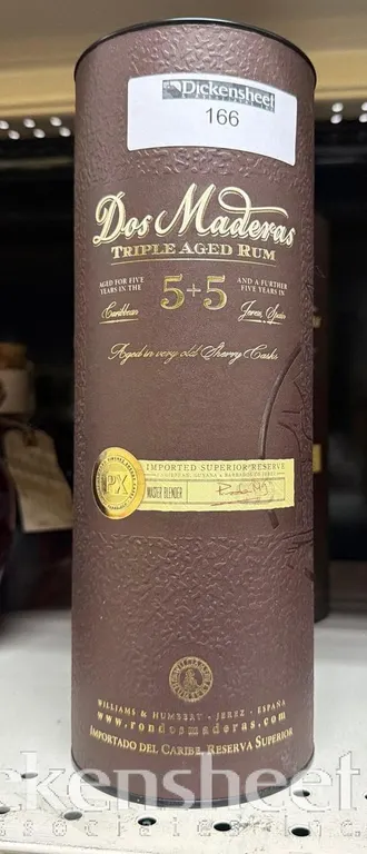 (3) DOS MADERAS TRIPLE AGED RUM