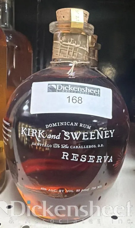 (3) KIRK & SWEENEY RESERVA DOMINICAN RUM