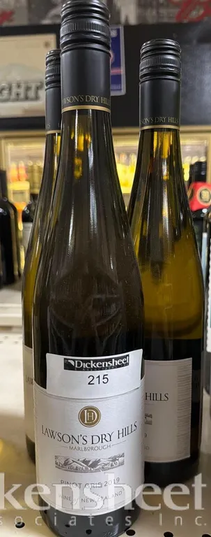 (3) 2019 LAWSONS DRY HILLS PINOT GRIS