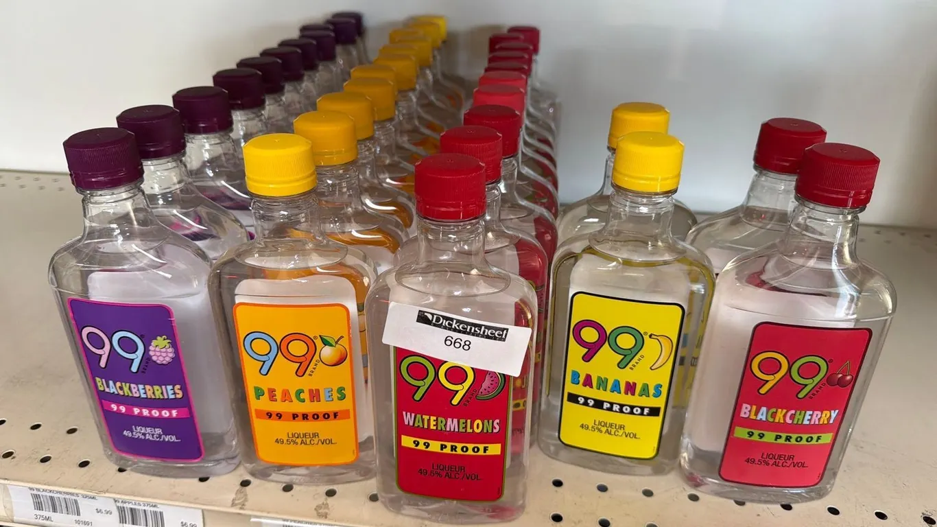 99 FLAVORED LIQUEURS