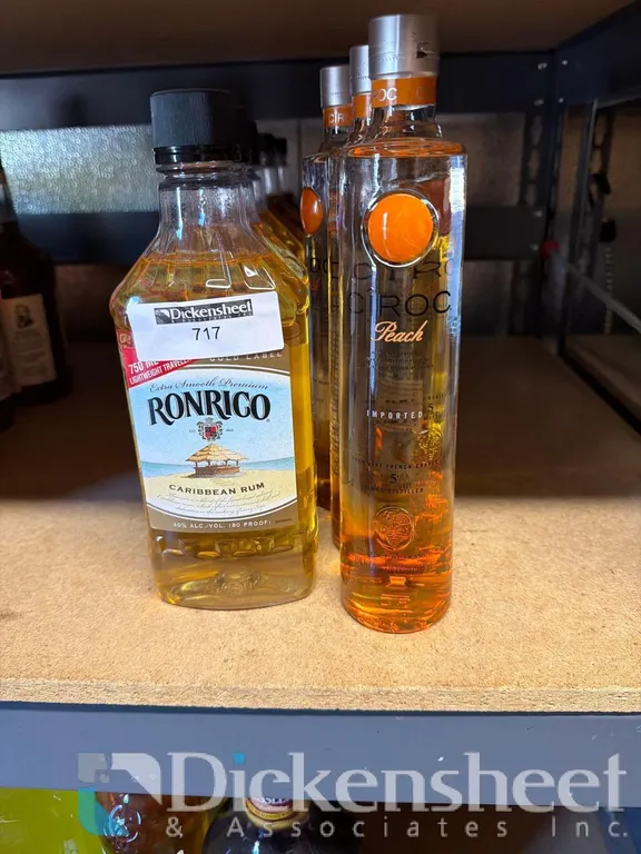 (11) RONRICO RUM & PEACH VODKA