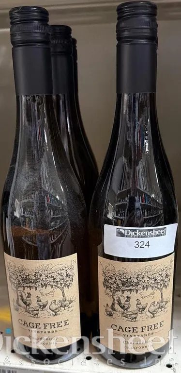 (6) CAGE FREE CHARDONNAY
