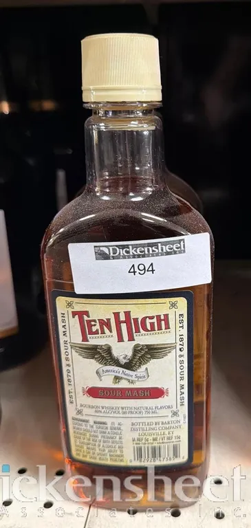 (2) TEN HIGH WHISKEY