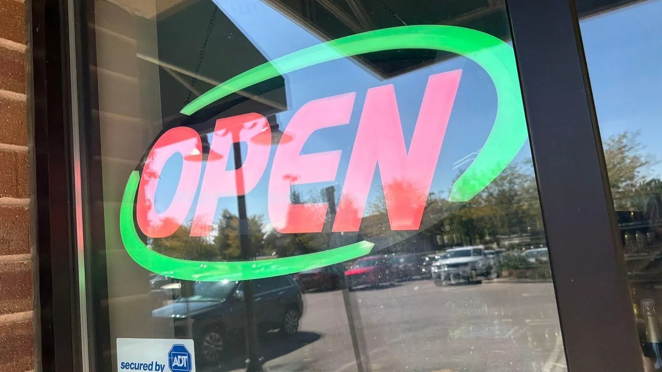 LIGHTED OPEN SIGN