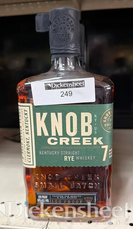 (2) KNOB CREEK RYE WHISKY
