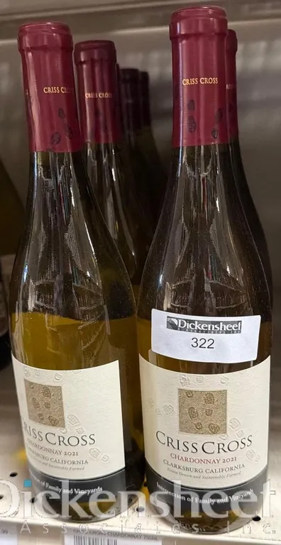 (12) 2021 CRISS CROSS CHARDONNAY