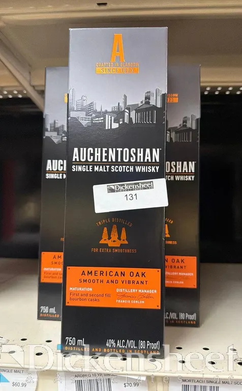 (3) AUCHENTOSHAN SCOTCH