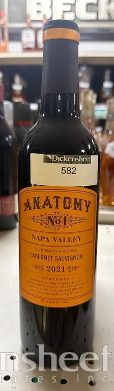 (3) 2021 ANATOMY CABERNET SAUVIGNON
