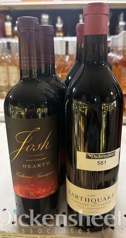 (9) JOSH & EARTHQUAKE CABERNET SAUVIGNON