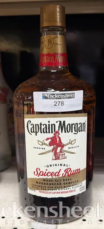 (2) CAPTAIN MORGAN SPICED RUM