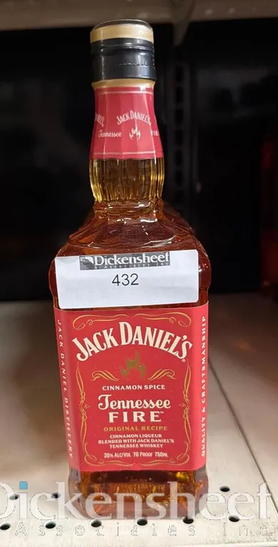(5) JACK DANIELS FIRE WHISKEY