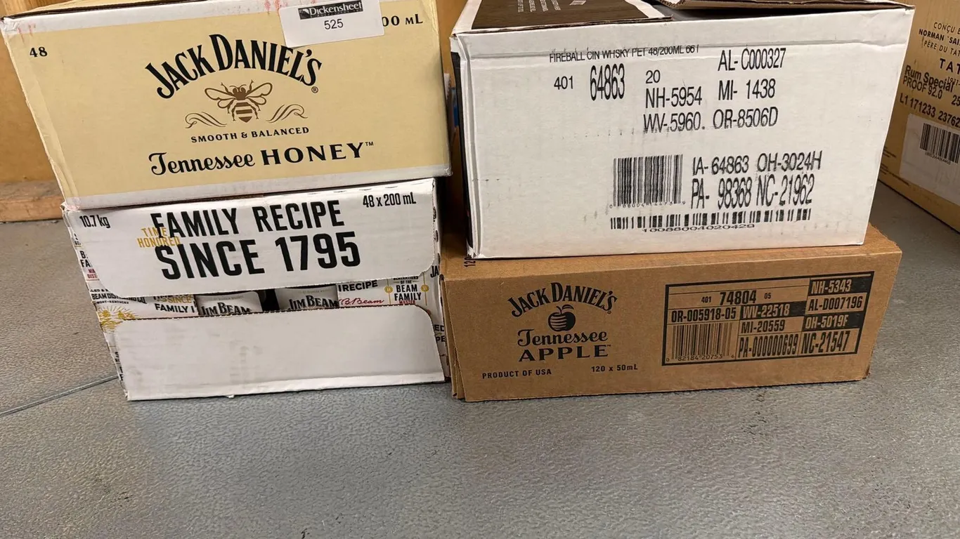 (4) CASES VARIOUS WHISKEY