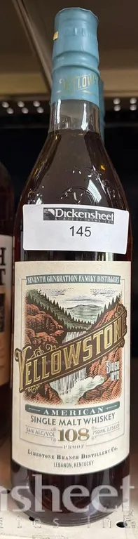 (2) YELLOWSTONE WHISKEY