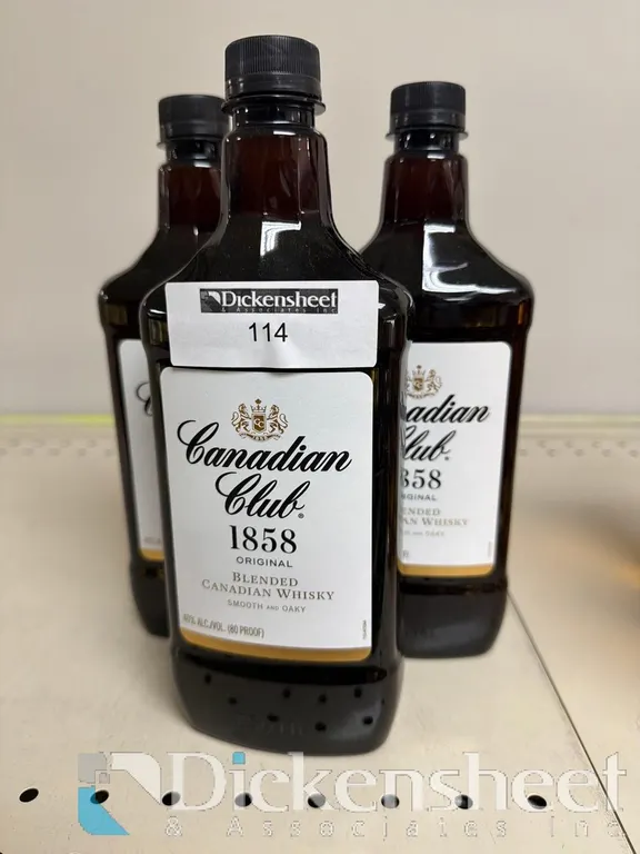 (3) CANADIAN CLUB WHISKEY