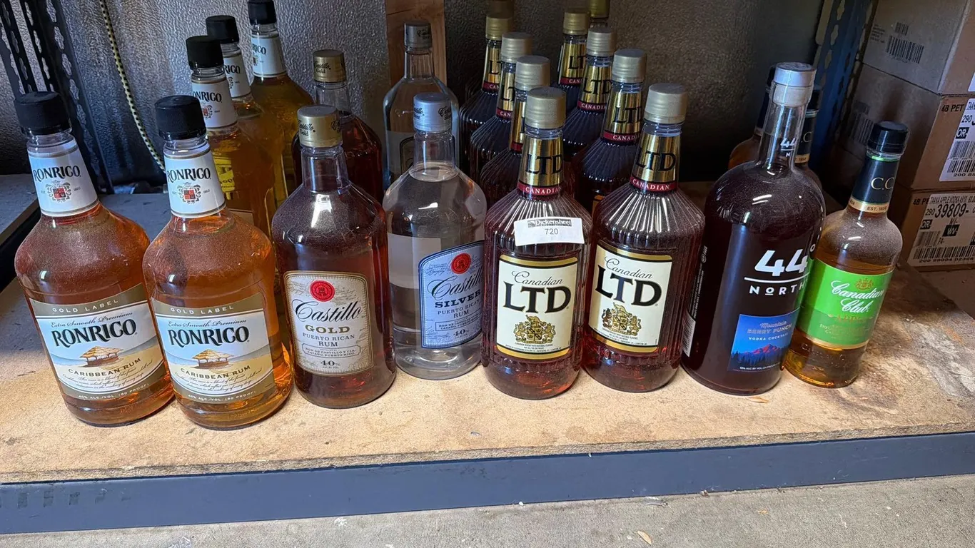 COLLECTION OF ALCOHOL