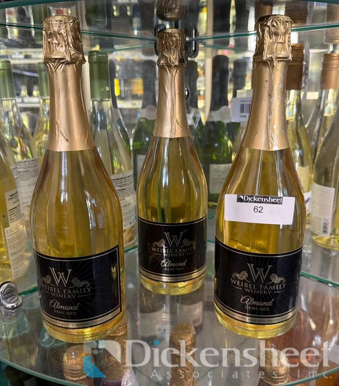 (3) WEIBEL FAMILY ALMOND CHAMPAGNE