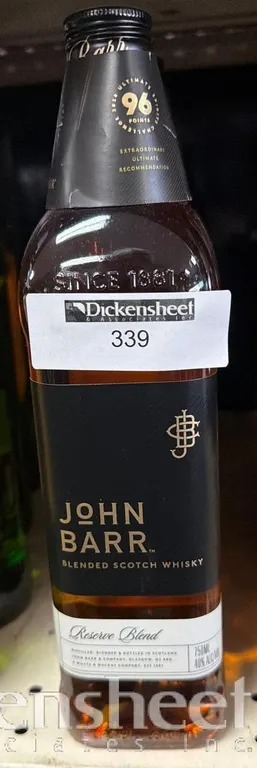 (3) JOHN BARR SCOTCH