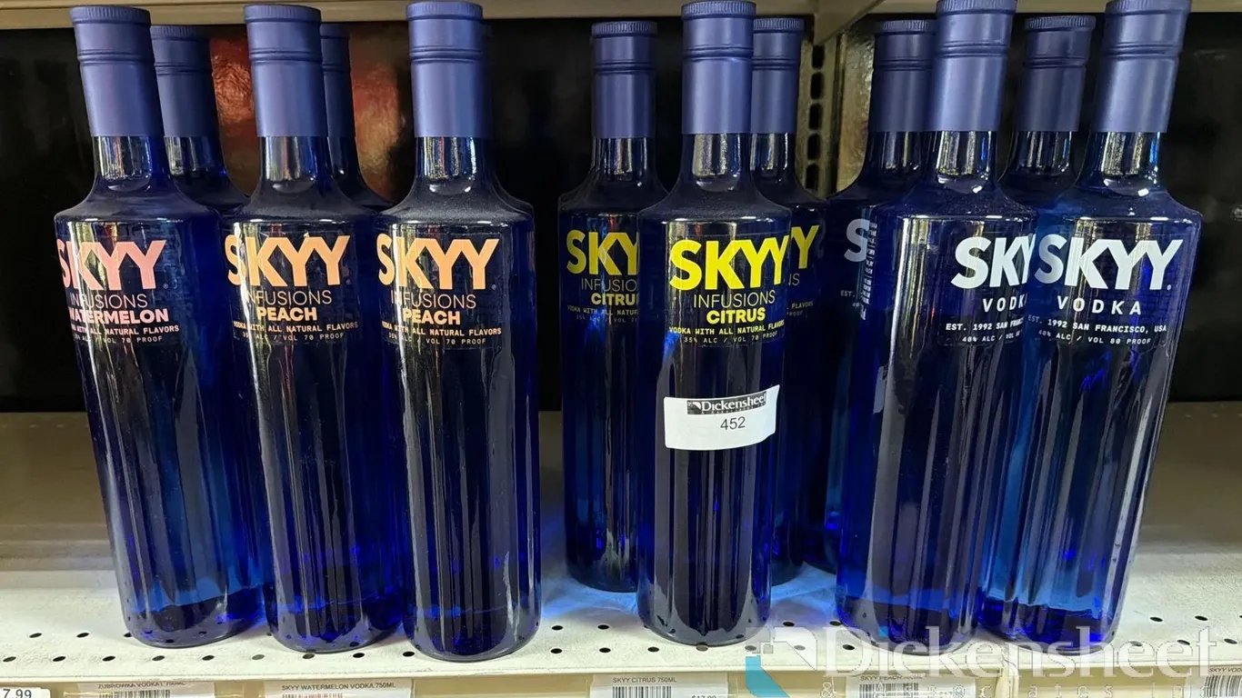 (15) SKY FLAVORED VODKA
